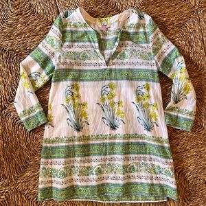 Calypso Saint Barth caftan cover-up size small new without tags cotton gorgeous